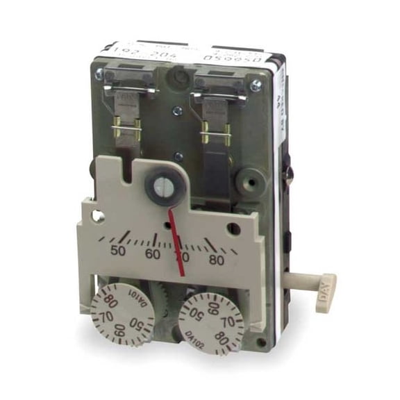 Siemens Pneumatic Tstat,Heat or Cool,2Pipe,High 192-204