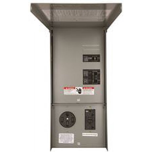 Siemens Power Outlet Panel With Receptacles, Unmetered, Surface Mount