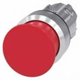 thumbnail image 1 of Siemens MushroomHeadPushButton,Red,NonIllum,22mm 3SU1050-1AD20-0AA0, 1 of 1