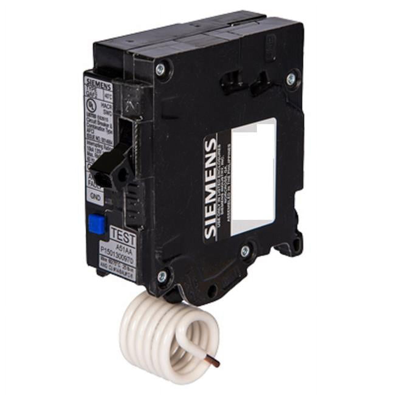 Siemens QA115AFCP 15-Amp Single Pole 120-volt Plug On Combination AFCI Breaker