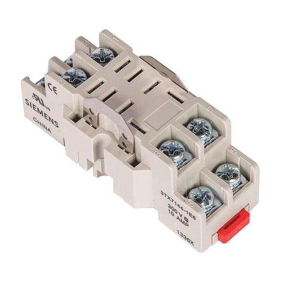 Siemens Relay Socket, Screw Clamp, 8 Pins 3TX71441E6