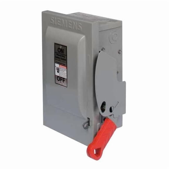 Siemens Nonfusible, Safety Switch, Heavy Duty, 600 V, 3PST HNF362