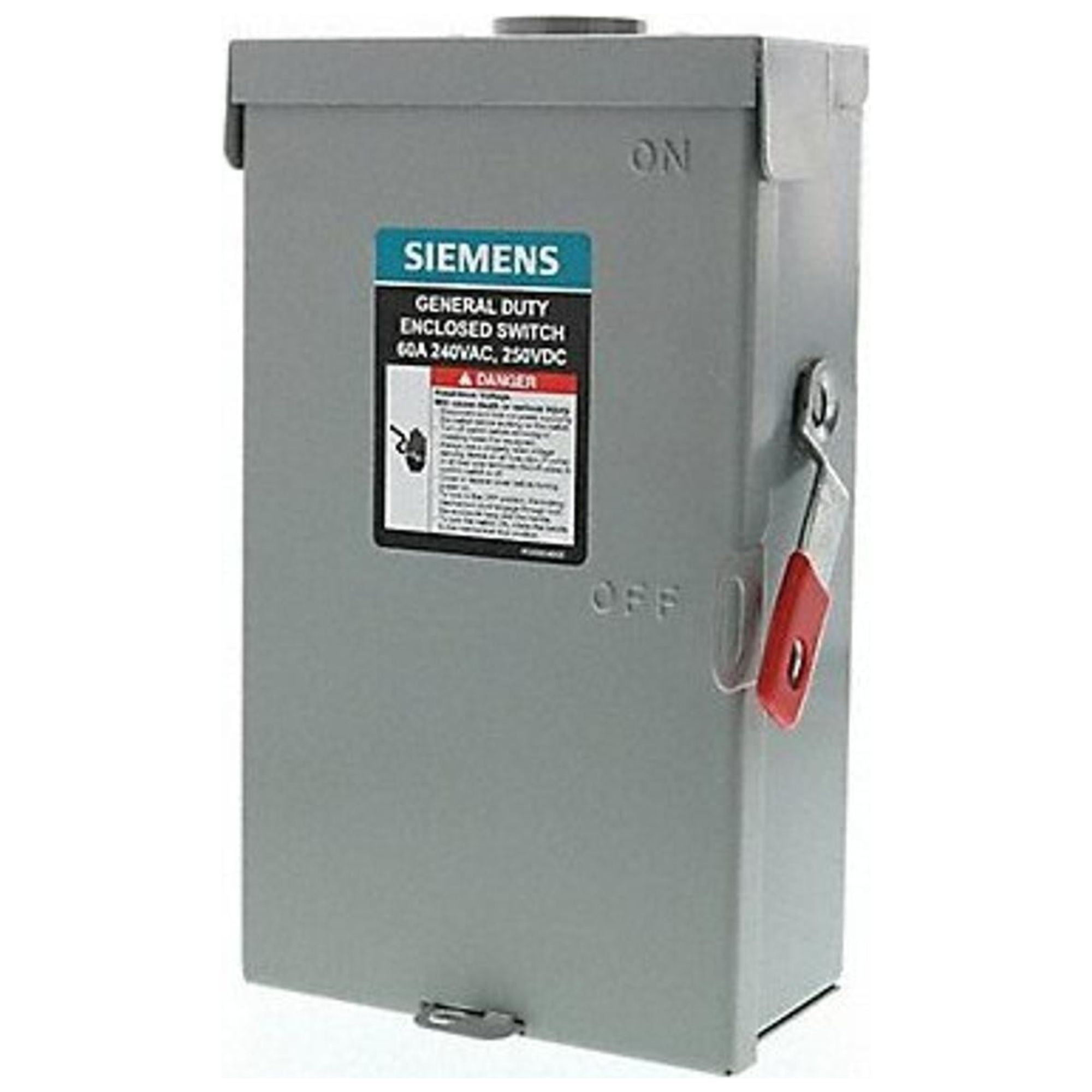Siemens Safety Switch,General Duty,3 Phase GF322NRA