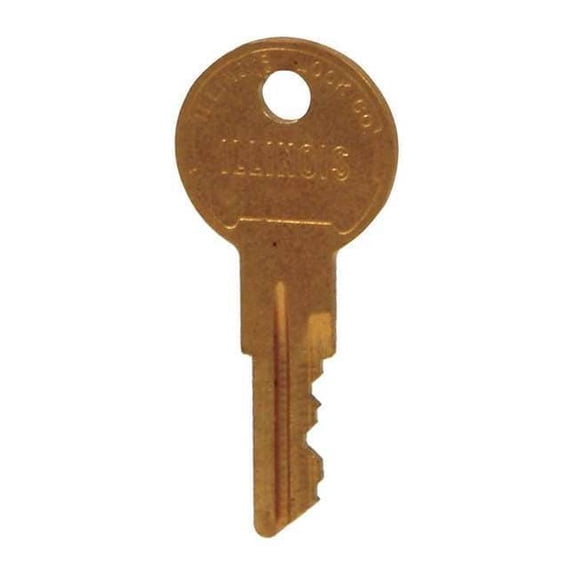 Siemens Selector Switch Key, 501CH, Silver 52KEY-501CH