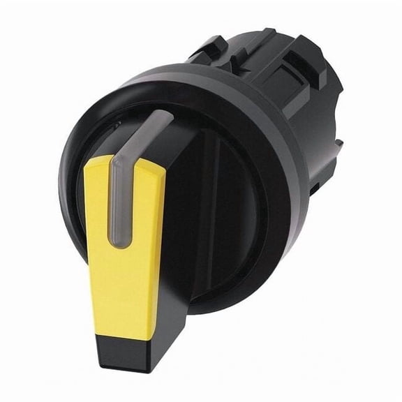Selector Switch Operator,Yellow Operator 3SU1002-2BL30-0AA0