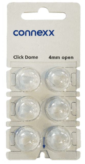 Siemens Signia Connexx Click Dome 4 mm Open For RIC Hearing Aids - 6 Domes Each