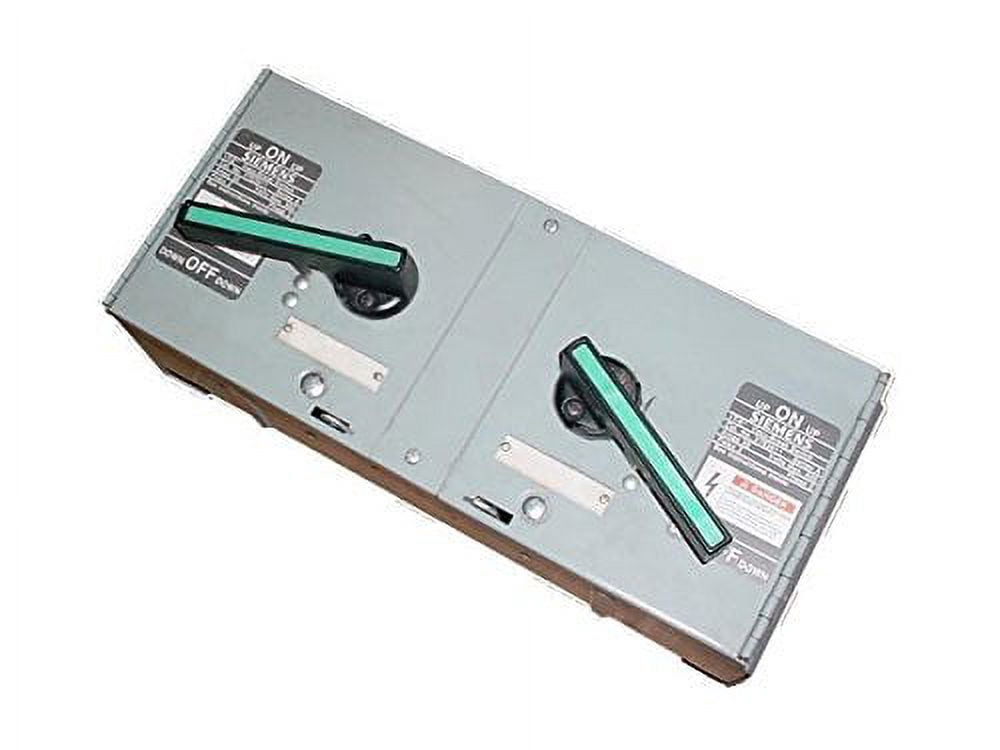 Siemens V7E3623 100 Amp 60 Amp 600v Dual Twin Fusible Fused Panelboard ...