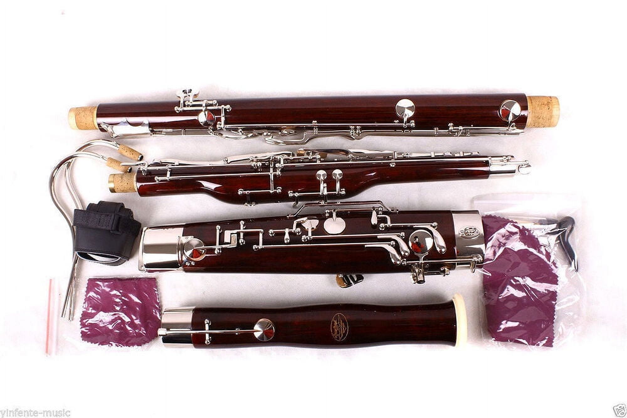 Siemonic Bassoon C tone 26 keys great Maple+Fine quality Free Pull rod Case