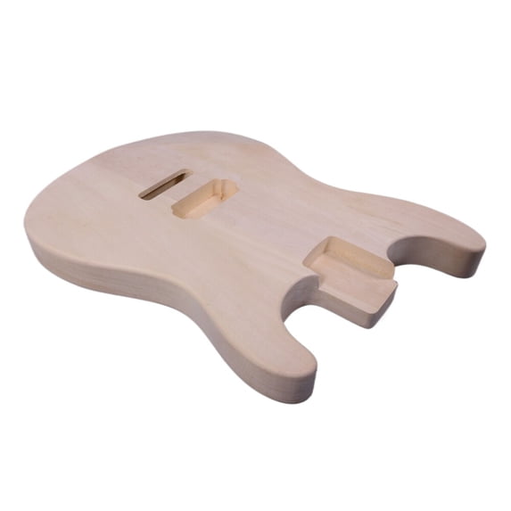 Siemonic Electric Guitar body Replacement Guitar Project Basswood Unfinished Bolt on