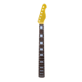 thumbnail image 1 of Siemonic Maple Guitar Neck 21 Fret 25.5 Inch Yellow Paint Rosewood Fretboard with Binding, 1 of 5