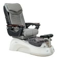 thumbnail image 1 of Siena 18 LX Shiatsulogic Pedicure Chair White/Black Stylish Pedicure Tub w/ Discharge Pump & Pipe-Less Magnetic Jet Pedicure Spa, Storm Grey Cover Set, 1 of 8