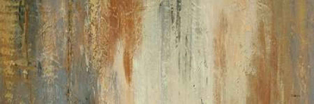Siena Abstract Panel I Canvas Art - Studio Nova (12 x 36)
