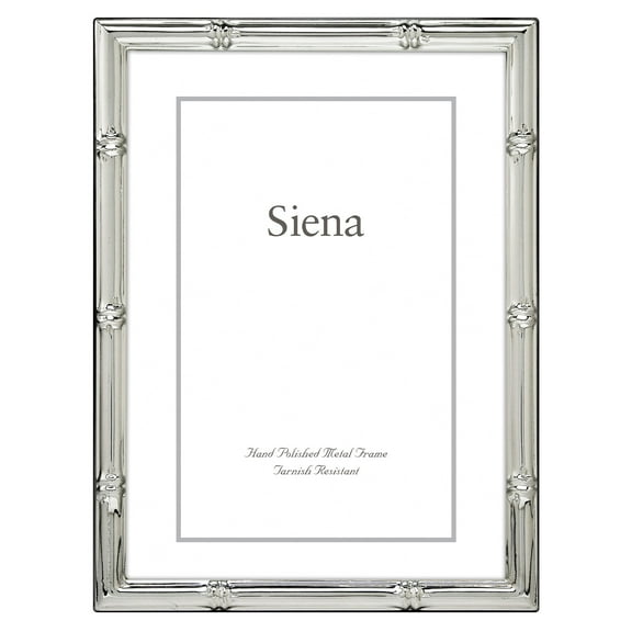 Siena Bamboo Frame Silver 8x10