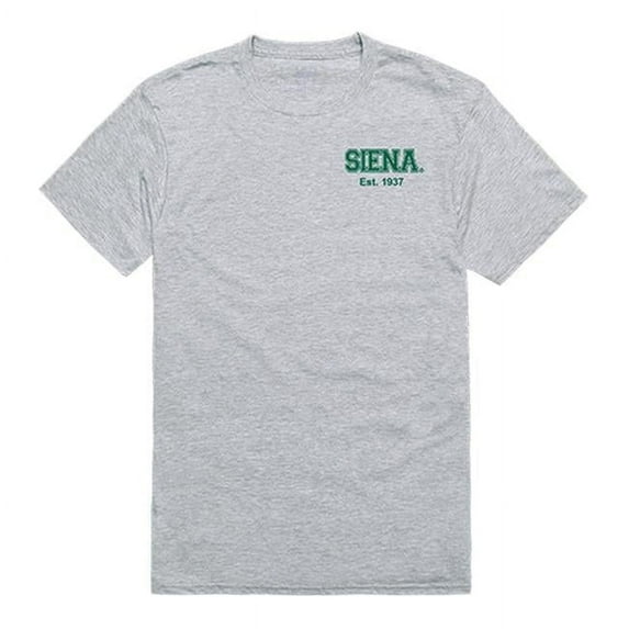 Siena College Men Practice T-Shirt, Heather Grey - Extra Large
