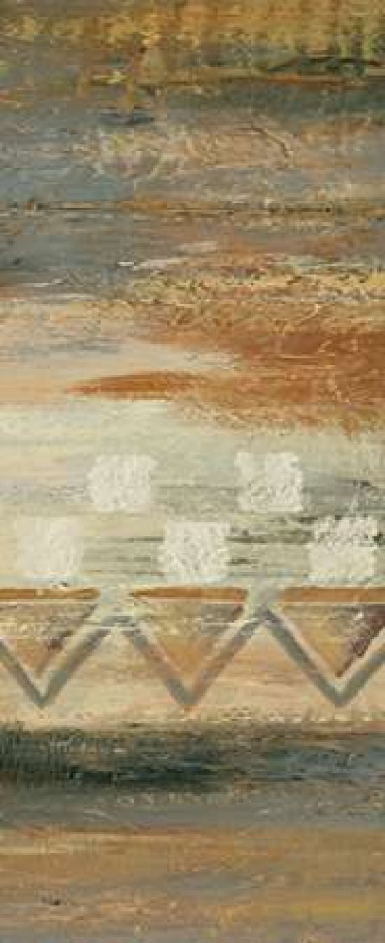 Siena Geometric Panel I Canvas Art - Studio Nova (10 x 20)