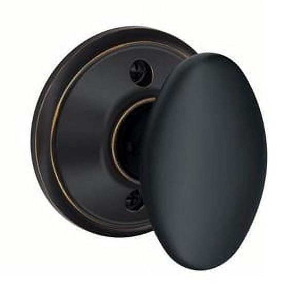 Siena Knob Non-Turning Lock, Aged Bronze (F170 SIE 716)