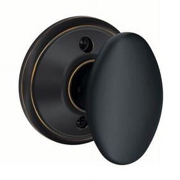 Siena Knob Non-Turning Lock, Aged Bronze (F170 SIE 716)