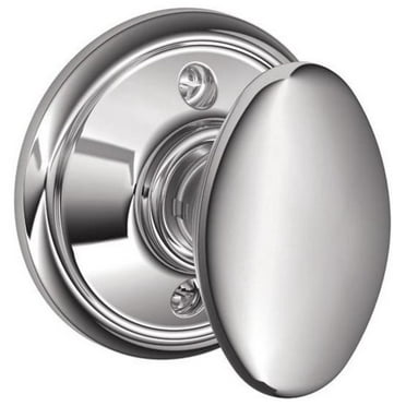 Siena Knob Non-Turning Lock, Bright Chrome (F170 SIE 625)