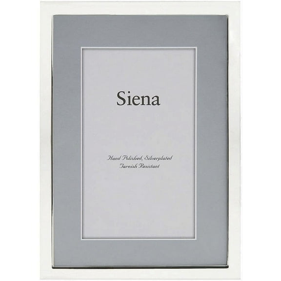 Siena Plain Frame Silver 5x7