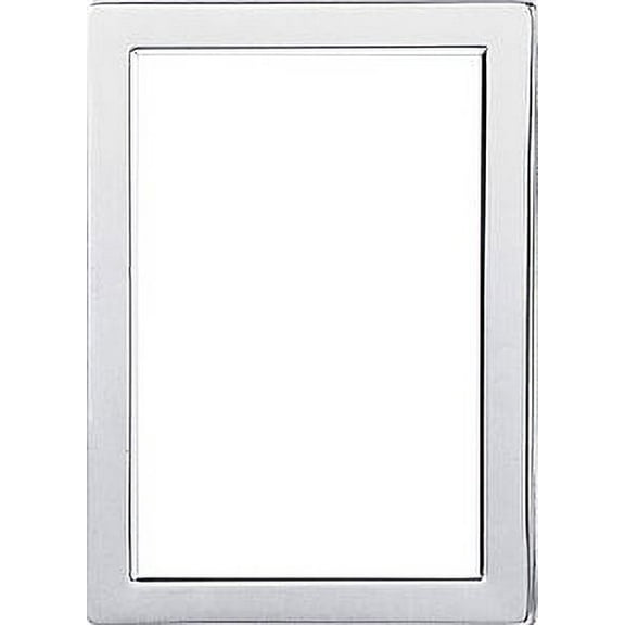 Siena Plain Rounded Corner Frame Silver 8x10