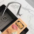 thumbnail image 1 of Stylish Siena 17 ¾" Ht Single Handle Polished Chrome Pull Down Kitchen Faucet K-135C, 1 of 11