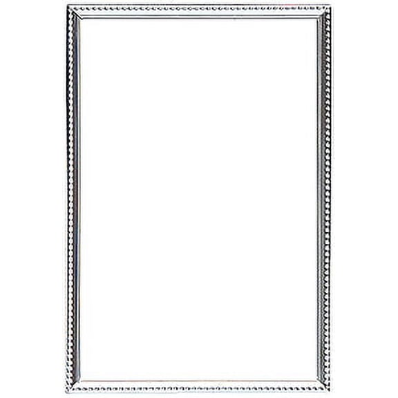 Siena Slim Beaded Frame Silver 8x10