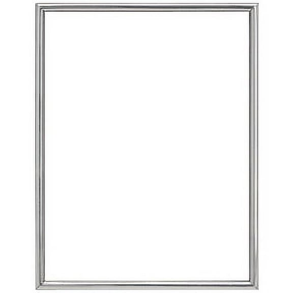 Siena Slim Mesh Border Frame Silver 4x6