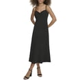 thumbnail image 1 of Siena womens  Soft Touch Gab Midi Dress, 4, 1 of 3