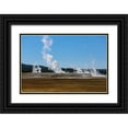 thumbnail image 1 of Sienda, Jolly 18x13 Black Ornate Wood Framed with Double Matting Museum Art Print Titled - Yellowstone National Park-USA-Wyoming Old Faithful, 1 of 4