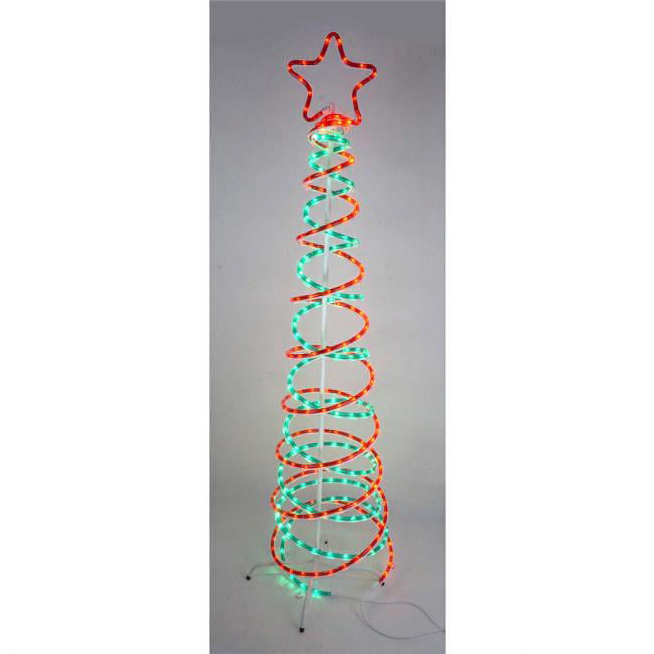 Sienna 9071199 7 ft. Multicolor Spiral Christmas Tree Yard Decor