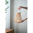 thumbnail image 1 of Sienna Bamboo Lantern (D9.5x13.5"), with Rope Handle, 1 of 9