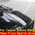 thumbnail image 1 of Sienna Body Kit Car Rear Trunk Wing Glossy Black MC Style Rear Trunk Spoiler For Toyota Sienna 2022 Car Accessories, 1 of 6