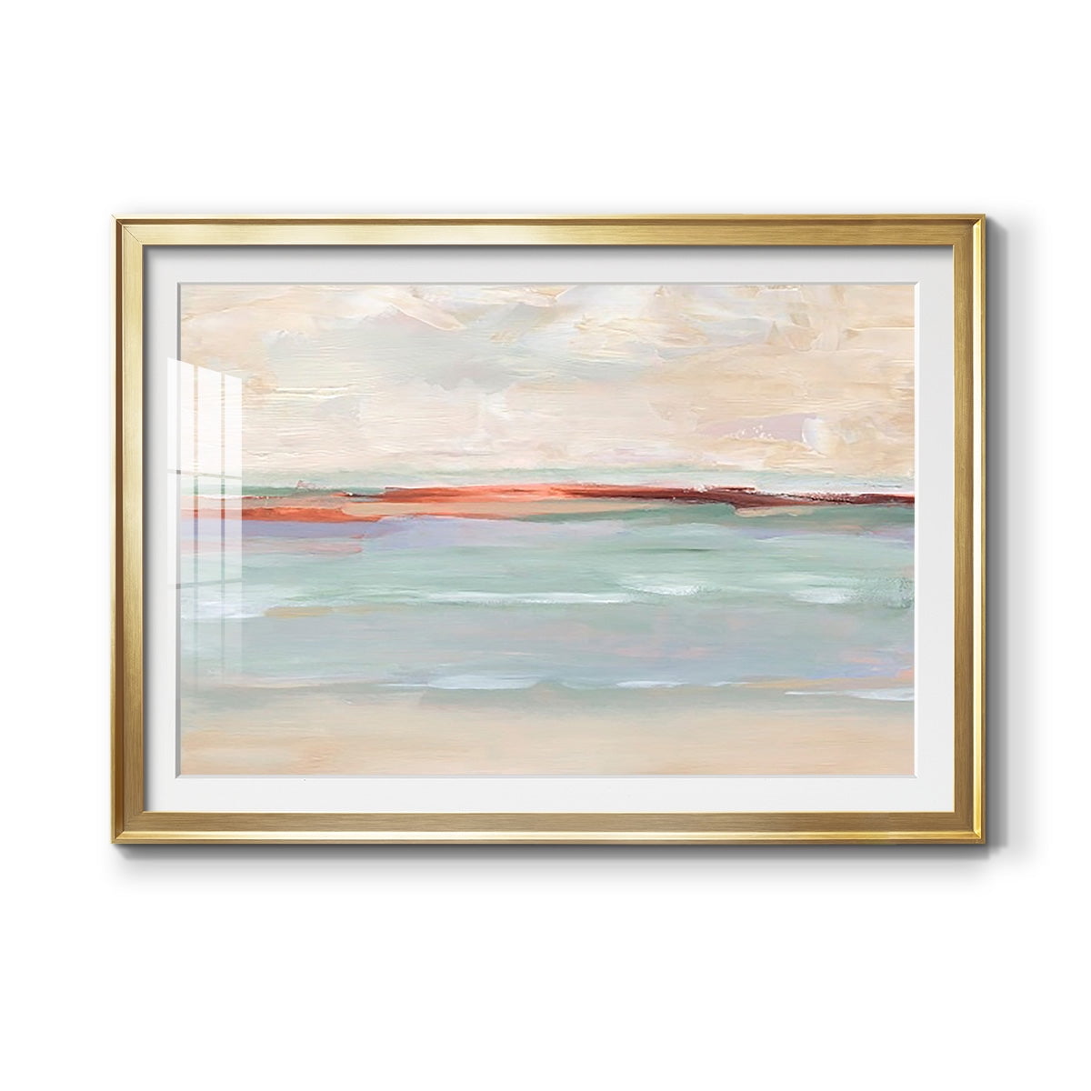 Sienna Horizon I Premium Framed Print - Ready to Hang