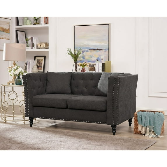 Sienna LivingRoom Loveseat - N/A Brown