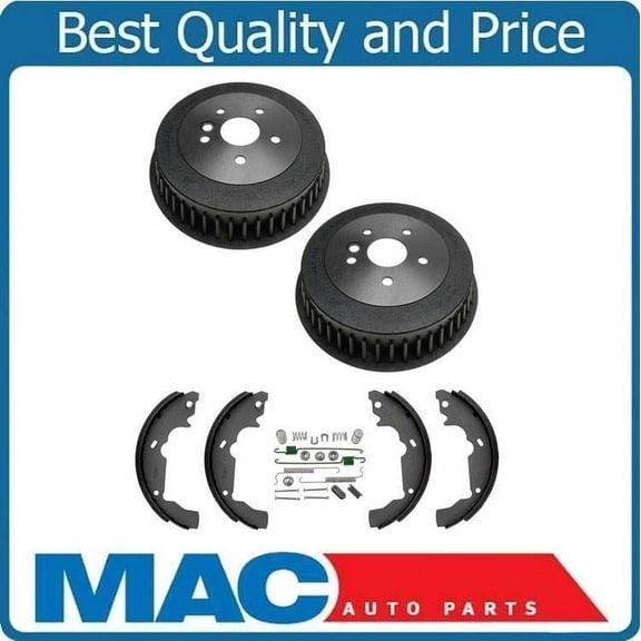 Sienna Van 98-2003 Rear Brake Drums Brake Shoe & Springs 35068 BS729 17361