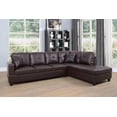 thumbnail image 1 of Sienwiey L-Shape Sectional Sofa & Chaise Couch for Living Room Furniture Set，Faux Leather Sofa Set, 1 of 5