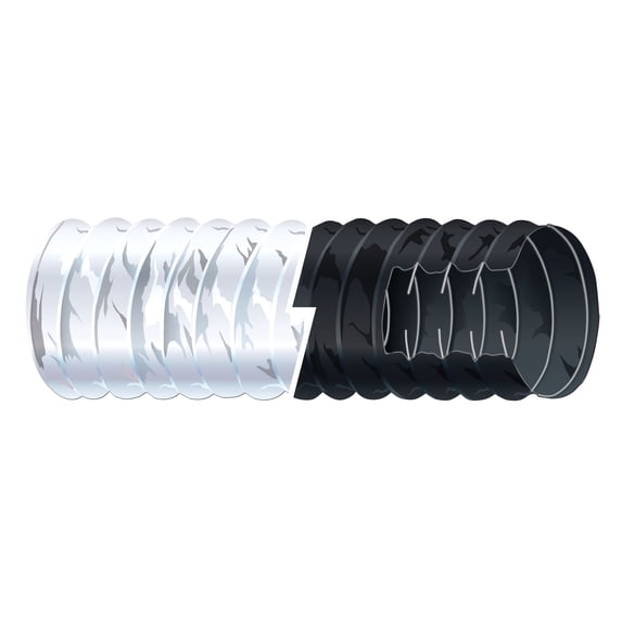 Sierra 116-402-3000 Shields Vinylvent, Series 402 - 3" x 50', Black