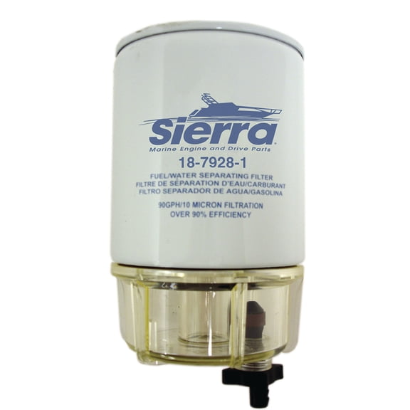 Sierra 18-7928-1 10-Micron Racor Style Fuel Water Separator Assembly