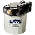 Sierra 1879831 Aluminum 10Micron 1/4" Fuel Water Separator Kit for