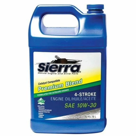 Sierra 18-9420CAT-3 10W-30 Premium Blend Catalyst Engine Oil - 5 Quart
