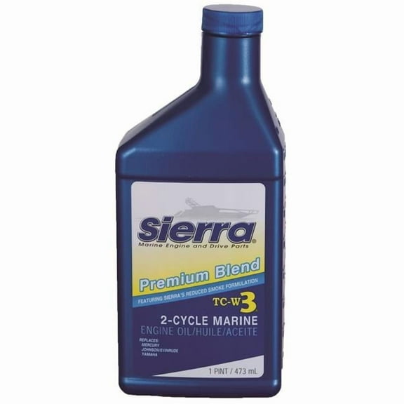 Sierra 18-9500-1 Premium Blend 2-Stroke Outboard Engine Oil - 1 Pint