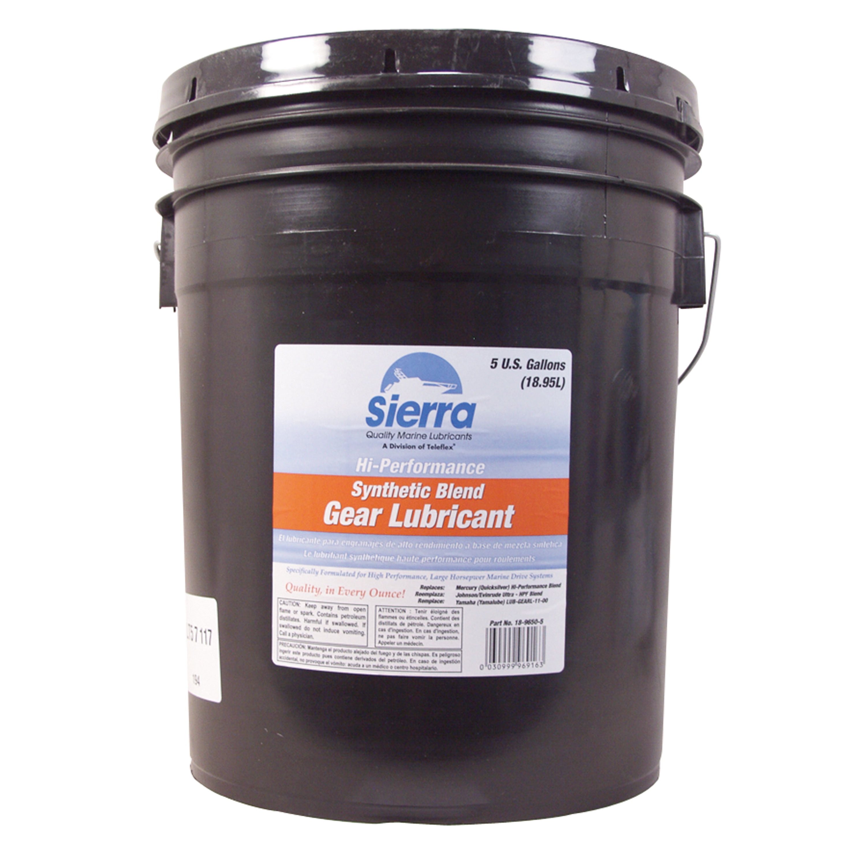 75W90 Synthetic EP Gear Lube - 5 Gallon Pail (18L - 4.75 GAL)