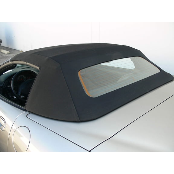 Sierra Auto Tops Convertible Top Replacement for Chevrolet Corvette C5 1998-2004, Sailcloth Vinyl, Parchment