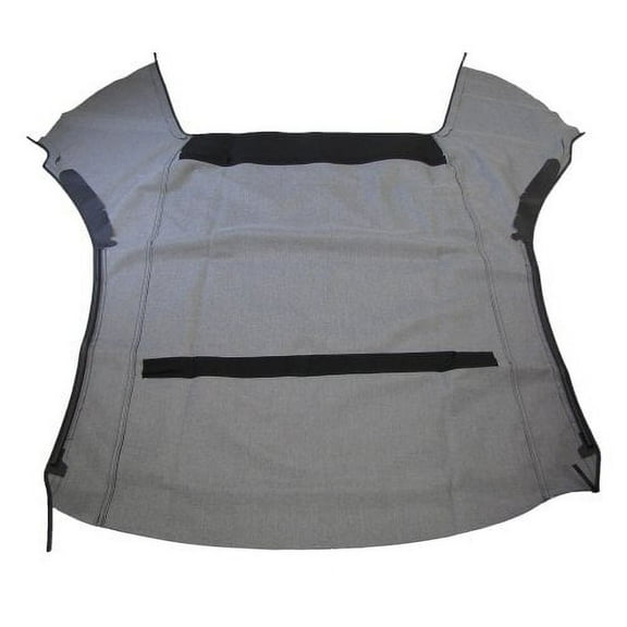 Sierra Auto Tops Convertible Top Replacement for Ford Mustang 1994-2004, Sailcloth Vinyl, Parchment, Front Section Only