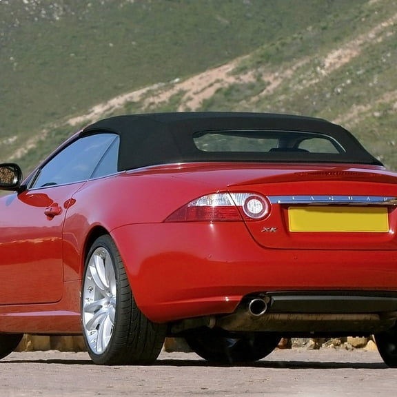 Sierra Auto Tops Convertible Top Replacement for Jaguar 1997-2006 XK8, TwillFast II Canvas, Beige