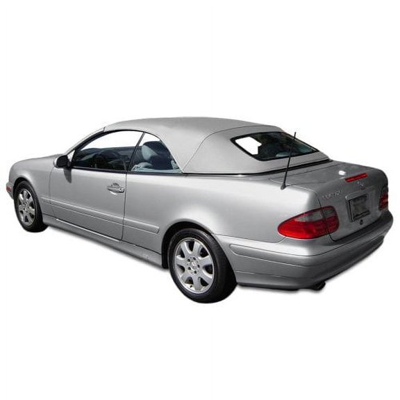 Sierra Auto Tops Convertible Top Replacement for Mercedes 1999-2003 CLK (208), German A5 Canvas, Orion Grey