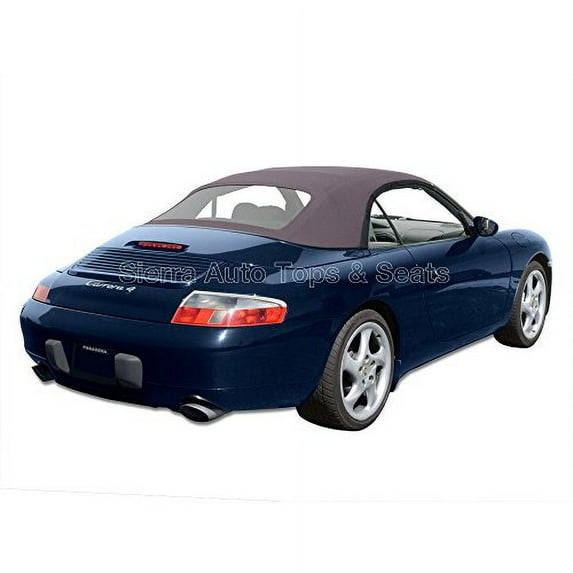 Sierra Auto Tops Convertible Top Replacement for Porsche 996 Carrera 1998-2001, German A5 Canvas, Space Gray