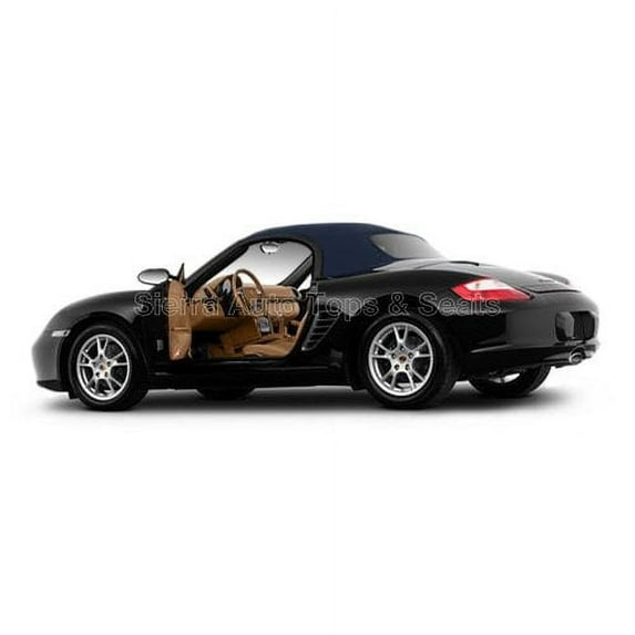 Sierra Auto Tops Convertible Top Replacement for Porsche Boxster 2005-2010, Stayfast Canvas, Blue