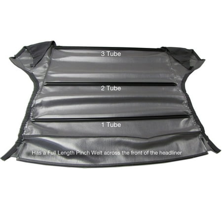 Sierra Auto Tops Headliner Replacement for BMW 3 Series 1994-1997 (E36), Twill, Charcoal