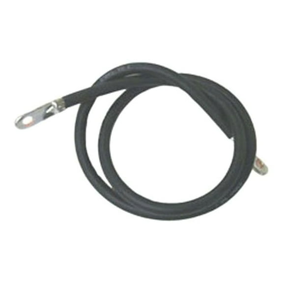 Sierra BC88553 Battery Cable With Terminals - 4' Black, 2 Gauge